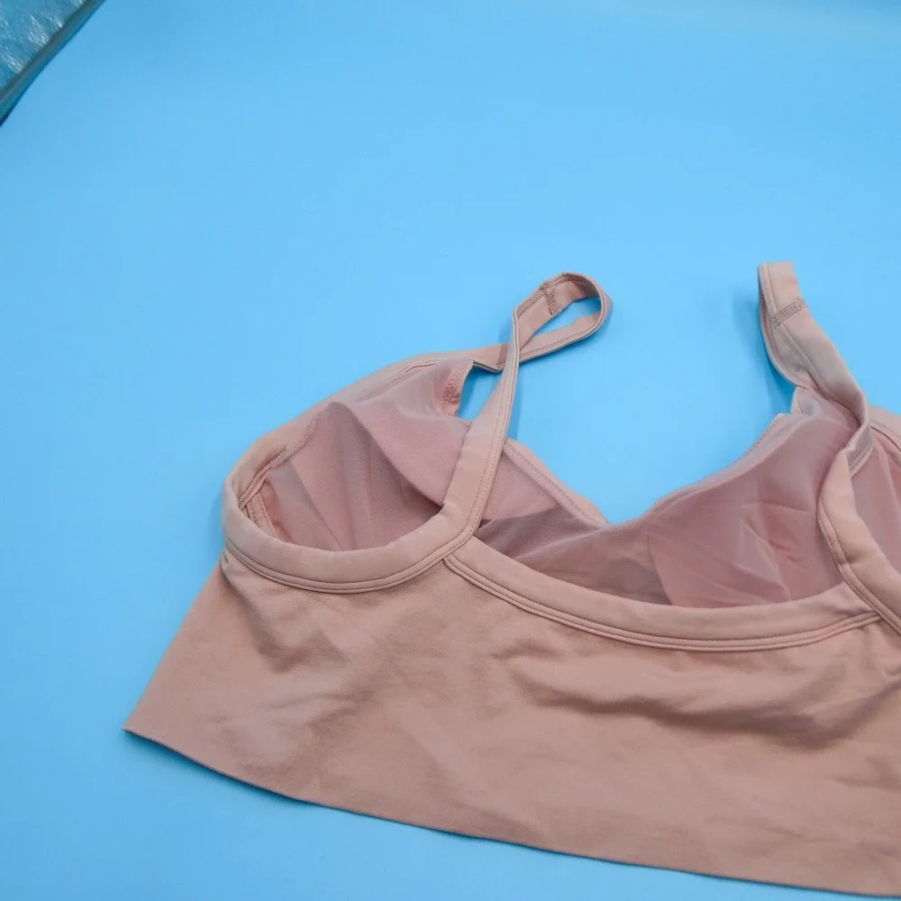 Victoria's Secret Bralette Womens‎ Extra Large Lounge Wireless Nude Polyamide XL